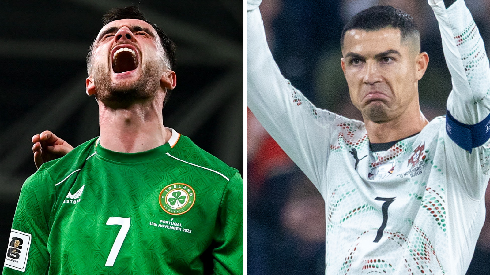 شب تاریخی دوبلین؛ درخشش پَرُت و اخراج رونالدو: داستان دو شماره ۷